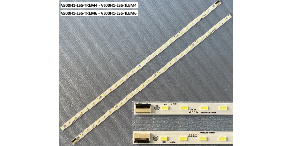 REGAL LE50F7440S Led bar, V500HJ1-LE1, V500H1-LS5-TREM4, Panel ledleri